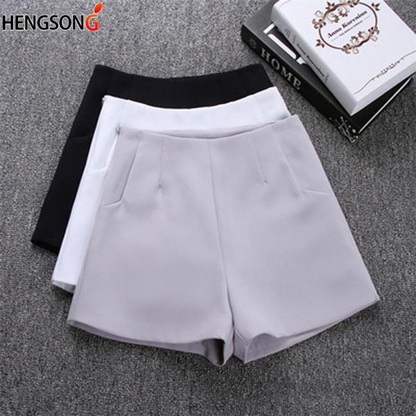 summer women casual shorts lady female pockets zipper solid high waist women's, White;black
summer women casual shorts lady female pockets zipper solid high waist women's, White;black