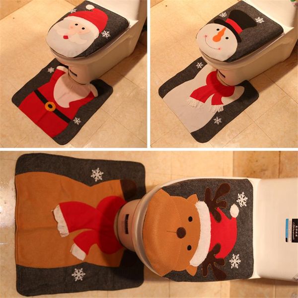 christmas toilet set wc seat cover bathroom accessories toilette xmas home decoration kleed elk santa claus snowman decor covers
christmas toilet set wc seat cover bathroom accessories toilette xmas home decoration kleed elk santa claus snowman decor covers