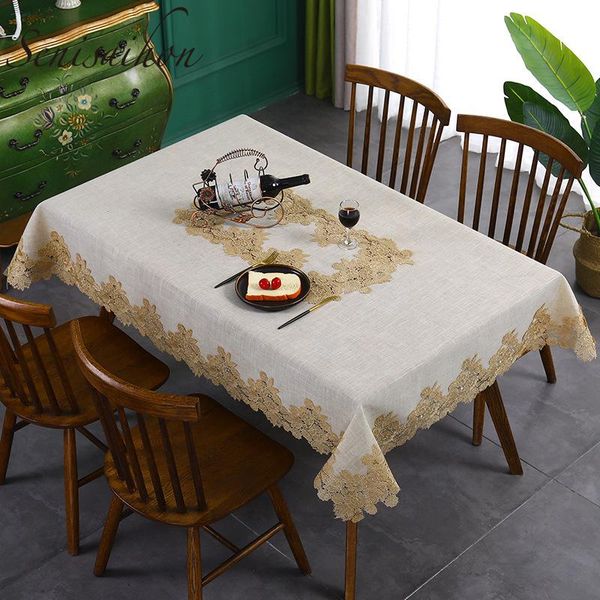 table cloth upscale embroidered dining brown hollow lace restaurant dustproof decor rectangle tablecloth/tea table/tv cover
table cloth upscale embroidered dining brown hollow lace restaurant dustproof decor rectangle tablecloth/tea table/tv cover
