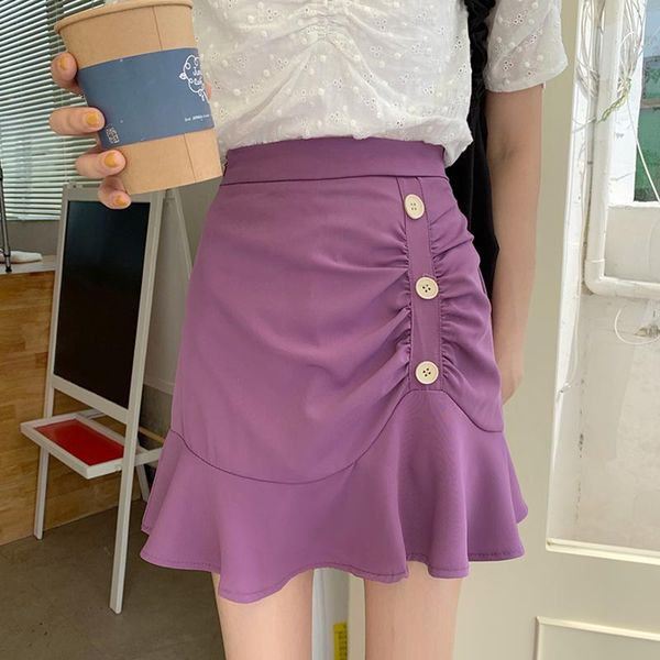 skirts ruffles yellow women's clothing sweet trumpet mini-skirts fashion brand summer ladies high waist trend temperament pleated skirt, Black
skirts ruffles yellow women's clothing sweet trumpet mini-skirts fashion brand summer ladies high waist trend temperament pleated skirt, Black