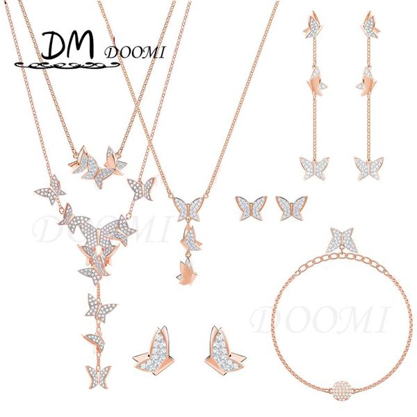 fashion jewelry swa1:1,charm lilia colorful butterfly crystal shape insect women's necklace for women pendant necklaces, Silver
fashion jewelry swa1:1,charm lilia colorful butterfly crystal shape insect women's necklace for women pendant necklaces, Silver