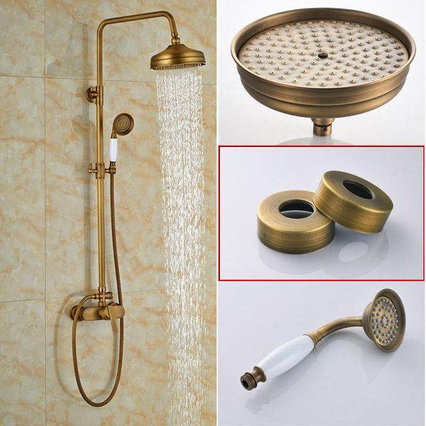 brass antique rainfall shower set faucet single handle outdoor mixer tap with handshower bathroom sets
brass antique rainfall shower set faucet single handle outdoor mixer tap with handshower bathroom sets