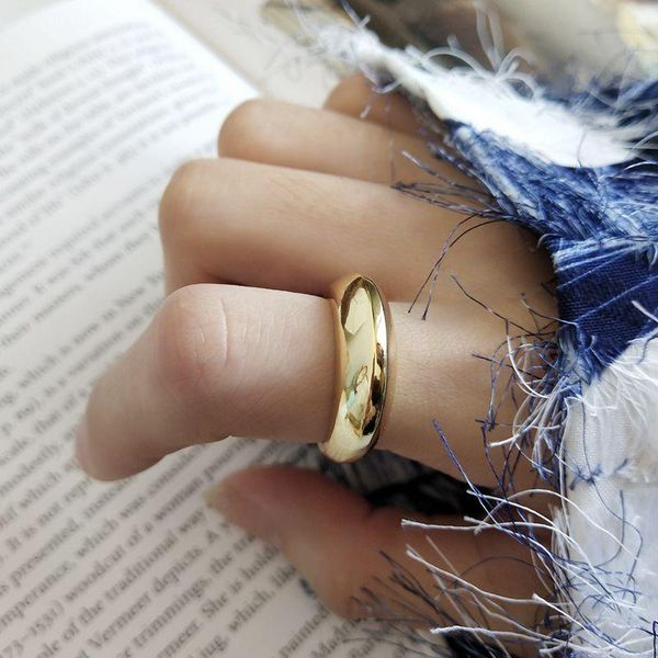 cluster rings silvology 925 sterling silver glossy curved surface female open art temperament concave convex japan korea jewelry, Golden;silver
cluster rings silvology 925 sterling silver glossy curved surface female open art temperament concave convex japan korea jewelry, Golden;silver