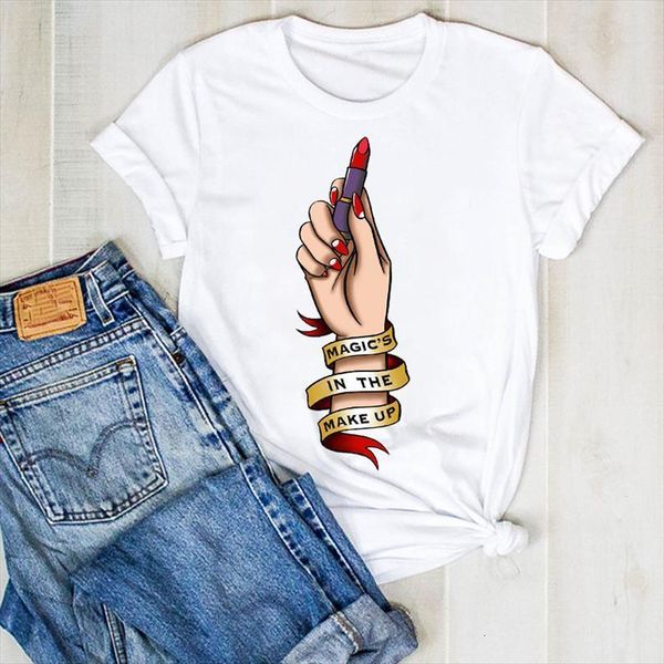 men lady fingernail 3d t shirts cute kawaii 90s ladies tee mens female clothes graphic, White;black
men lady fingernail 3d t shirts cute kawaii 90s ladies tee mens female clothes graphic, White;black