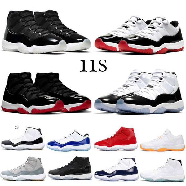 

citrus 25th anniversary 11 11s men women basketball shoes legend blue low withe bred wmns concord 45 space jam sport sneakers, Black