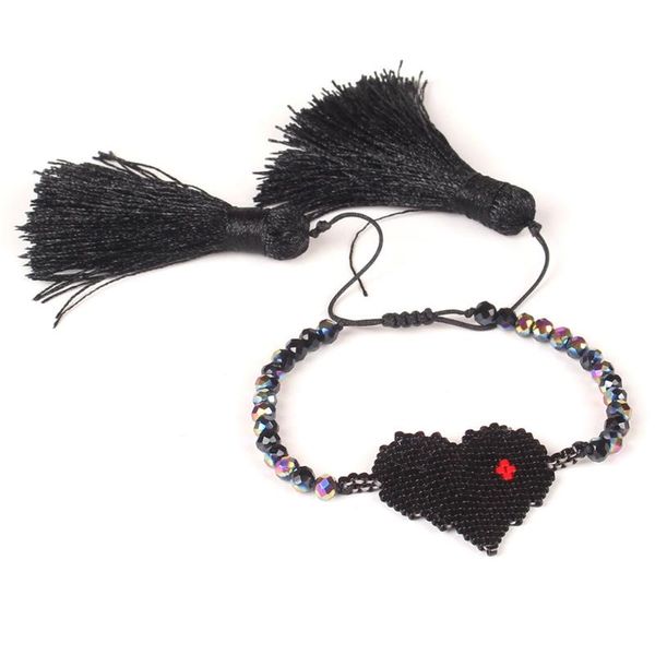 girl fashion women bracelet tassel charm accessories delica beads gift heart pattern party crystal ornament jewelry handmade bracelets, Golden;silver
girl fashion women bracelet tassel charm accessories delica beads gift heart pattern party crystal ornament jewelry handmade bracelets, Golden;silver