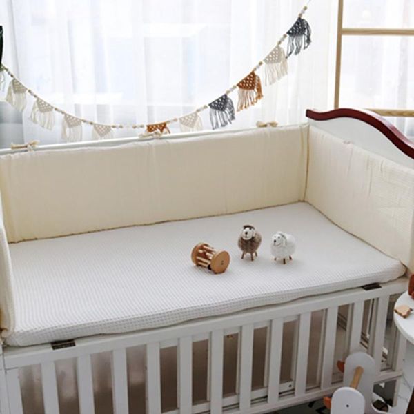 bedding sets baby bed bumper 1pc waffle gauze cotton removable washable infant cot surrounded crib protector born
bedding sets baby bed bumper 1pc waffle gauze cotton removable washable infant cot surrounded crib protector born