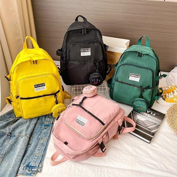 harajuku nylon girl backpack cute teen girls school bags fashion kawaii female college student book bag casual daily pack 2021
harajuku nylon girl backpack cute teen girls school bags fashion kawaii female college student book bag casual daily pack 2021