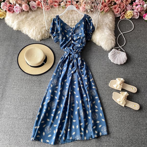 summer beach a-line print dress female seaside holiday halter big swing midi long sweet floral v-neck dress vestido lady 210420, Black;gray
summer beach a-line print dress female seaside holiday halter big swing midi long sweet floral v-neck dress vestido lady 210420, Black;gray