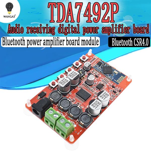 integrated circuits tda7492p 50w+50w digital board csp8635 bluetooth 4.0 chip bt audio receiver module parts
integrated circuits tda7492p 50w+50w digital board csp8635 bluetooth 4.0 chip bt audio receiver module parts