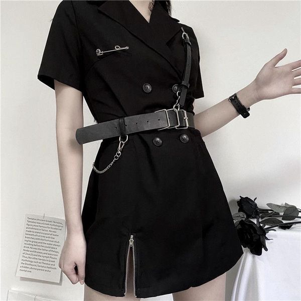 casual dresses women summer leisure short sleeve black a-line cargo mini dress with sashes double breasted harajuku streetwear sexy, Black;gray
casual dresses women summer leisure short sleeve black a-line cargo mini dress with sashes double breasted harajuku streetwear sexy, Black;gray