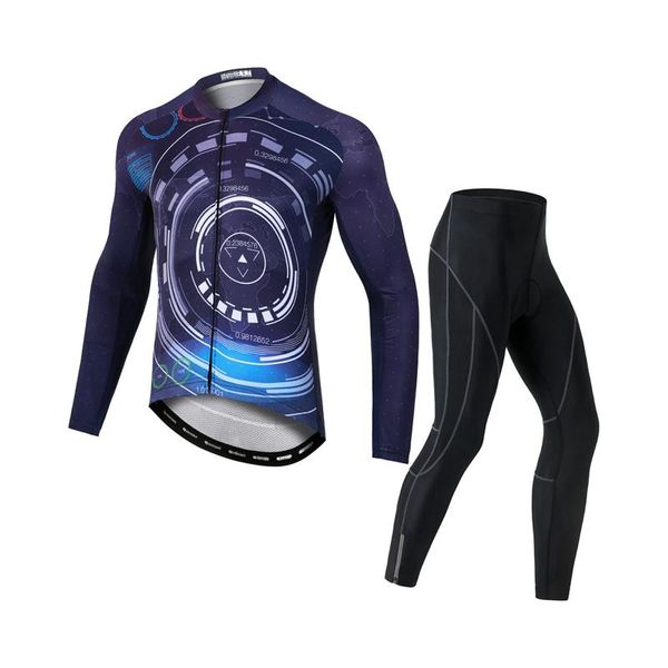 racing sets yocene wholesale cycling jersey custom fashion spring 100%polyester bicycle set men long sleeve bike wear clothing, Black;blue
racing sets yocene wholesale cycling jersey custom fashion spring 100%polyester bicycle set men long sleeve bike wear clothing, Black;blue