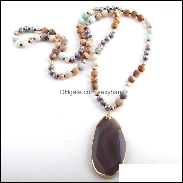 necklaces & pendants fashion bohemian tribal jewelry long knotted natural stone pendant necklaces1 drop delivery 2021 emj1t, Silver
necklaces & pendants fashion bohemian tribal jewelry long knotted natural stone pendant necklaces1 drop delivery 2021 emj1t, Silver
