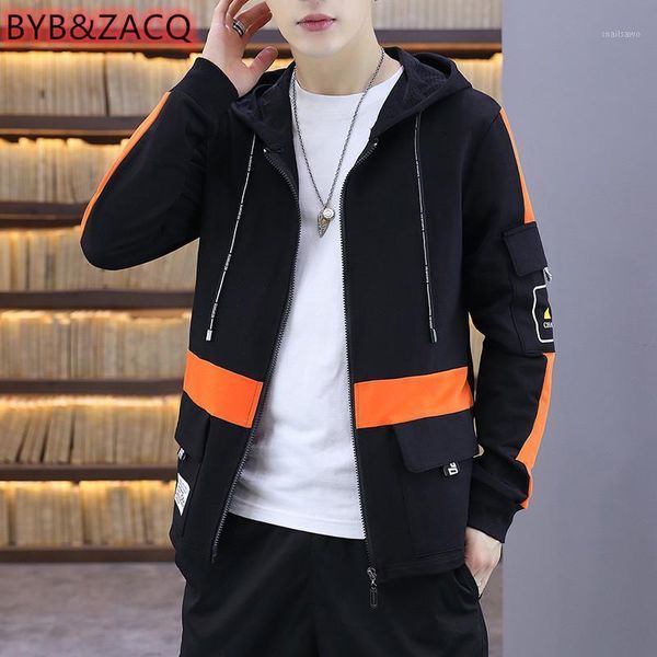 dyb&zacq spring hoodie cardigan loose teen zip-up jacket fashion go with everything junior sports fall wear 3xl men's jackets, Black;brown
dyb&zacq spring hoodie cardigan loose teen zip-up jacket fashion go with everything junior sports fall wear 3xl men's jackets, Black;brown