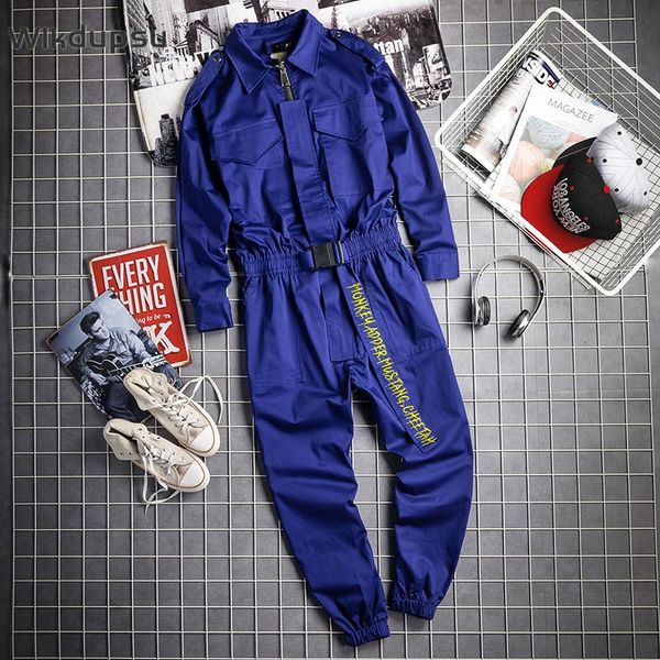 men's pants work jumpsuit overalls for men long sleeve uniform clothes fashion gothic harajuku grunge hip hop rompers one piece wear, Black
men's pants work jumpsuit overalls for men long sleeve uniform clothes fashion gothic harajuku grunge hip hop rompers one piece wear, Black
