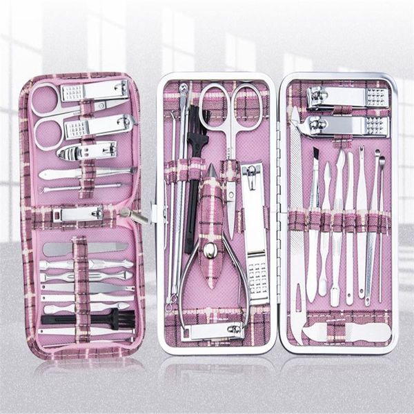15-19 pcs stainless steel eagle hook portable manicure nail clipper tool set professional cutter pedicure scissors art kits
15-19 pcs stainless steel eagle hook portable manicure nail clipper tool set professional cutter pedicure scissors art kits