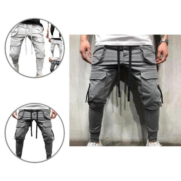 men's pants male sweatpants ribbed ankle cargo skin-touch ankle-length cool mid waist men sports, Black
men's pants male sweatpants ribbed ankle cargo skin-touch ankle-length cool mid waist men sports, Black