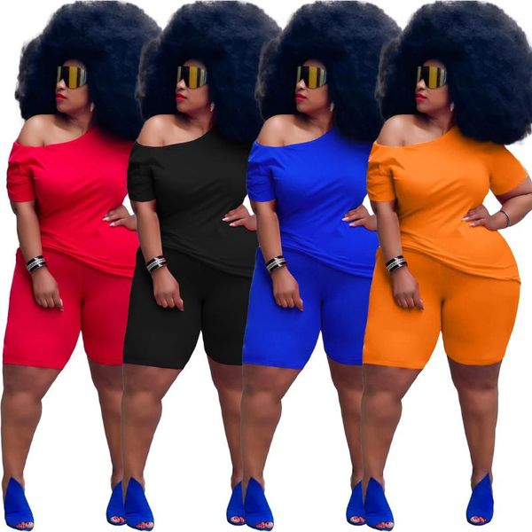 women's two piece pants shzq summer women shorts sets plus size solid cotton short sleeves pieces casual tracksuits xl--5xl 2021, White
women's two piece pants shzq summer women shorts sets plus size solid cotton short sleeves pieces casual tracksuits xl--5xl 2021, White