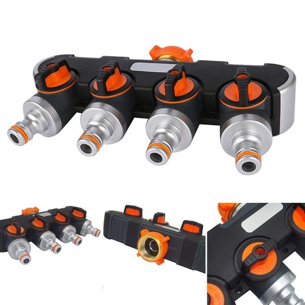 watering equipments 4 way hose splitter valve garden faucet water distributor distribution controller for outdoor tap connector
watering equipments 4 way hose splitter valve garden faucet water distributor distribution controller for outdoor tap connector