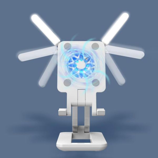 portable metal deskfolding cell phone holder multi-function cooling and fill light supplementary lamp bracket white mounts & holders
portable metal deskfolding cell phone holder multi-function cooling and fill light supplementary lamp bracket white mounts & holders