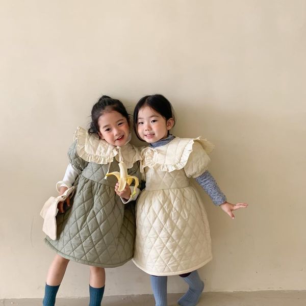 girl's dresses winter 2021 dress for girls embroidered floral cotton quilted princess children short sleeve warmth korean fashion, Red;yellow
girl's dresses winter 2021 dress for girls embroidered floral cotton quilted princess children short sleeve warmth korean fashion, Red;yellow