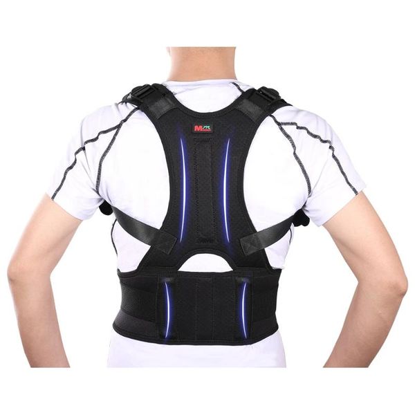 back support brace posture correctionr spine corrector health shoulder band adjustable correction humpback pain relief, Black;blue
back support brace posture correctionr spine corrector health shoulder band adjustable correction humpback pain relief, Black;blue