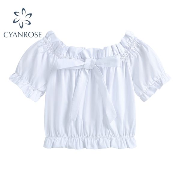 high waist elastic slim crop white blouses women slash neck elegant sweet mori girl shirts ladies draped casual rok blusas 210515
high waist elastic slim crop white blouses women slash neck elegant sweet mori girl shirts ladies draped casual rok blusas 210515