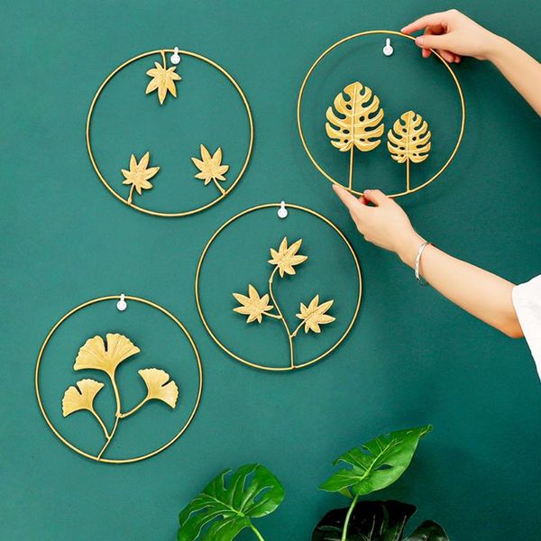 other home decor nordic golden plant leaf shape wall hanging bedroom living room decoration modern creative iron art round for
other home decor nordic golden plant leaf shape wall hanging bedroom living room decoration modern creative iron art round for