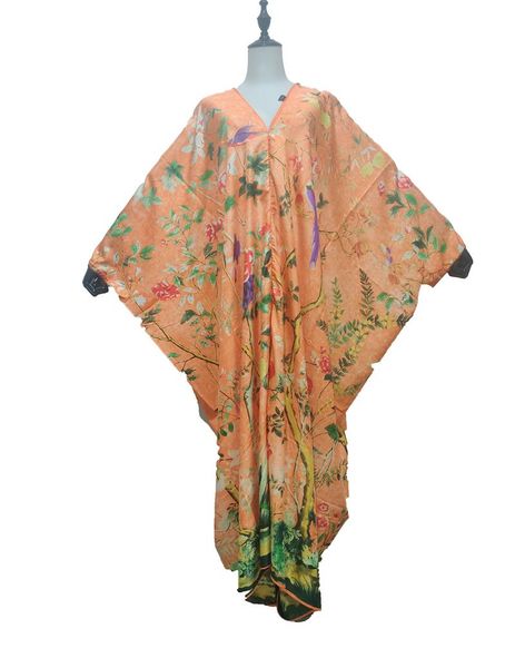 ethnic clothing vestuário europeu floral printed bohemian v-neck women maxi dress traditional kuwait muslim silk kaftan for, Red
ethnic clothing vestuário europeu floral printed bohemian v-neck women maxi dress traditional kuwait muslim silk kaftan for, Red