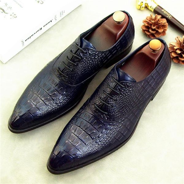 dress shoes 2021 genuine leather men oxfords single runway black blue red crocodile party nightclub performance
dress shoes 2021 genuine leather men oxfords single runway black blue red crocodile party nightclub performance