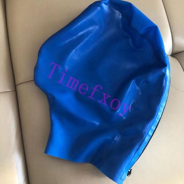 party masks ly latex hood mask microperforated breathing - smooth total rubber enclosure fetish submissive witp zip on back
party masks ly latex hood mask microperforated breathing - smooth total rubber enclosure fetish submissive witp zip on back