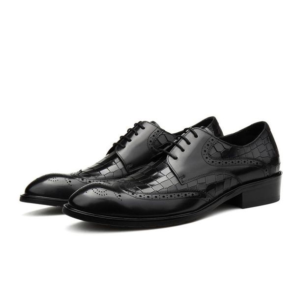 large size eur45 serpentine black / deep brown goodyear oxfords genuine leather dress shoes mens business
large size eur45 serpentine black / deep brown goodyear oxfords genuine leather dress shoes mens business