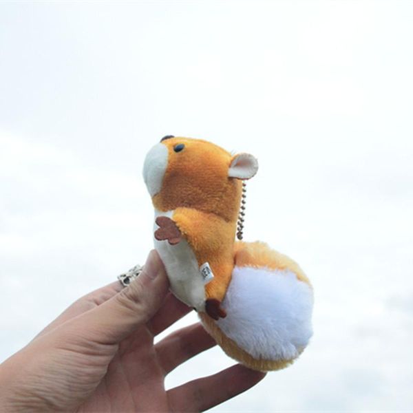 keychains cute mini squirrel plush toy stuffed doll pendant decorations oversized tail ornament keychain toys for girlfriend gift, Silver
keychains cute mini squirrel plush toy stuffed doll pendant decorations oversized tail ornament keychain toys for girlfriend gift, Silver