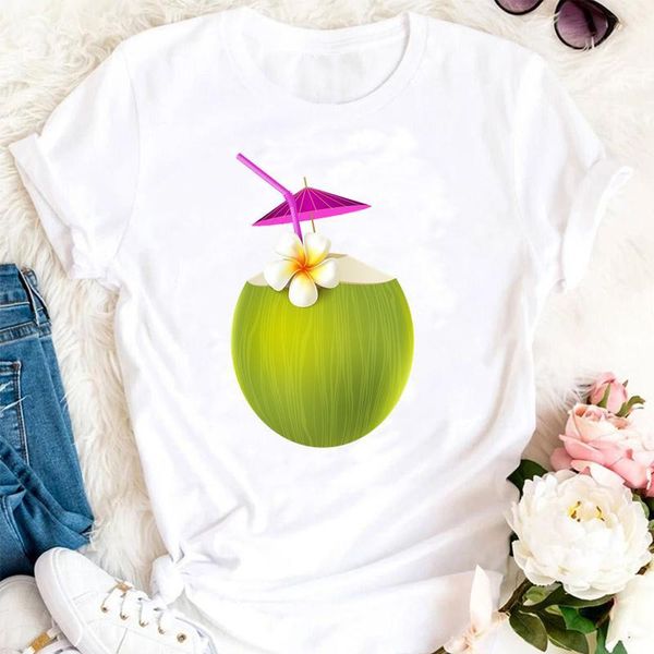 women's t-shirt women summer tshirts cartoon drink beach fruit 90s vogue short sleeve clothes stylish t lady print 2021 tee, White
women's t-shirt women summer tshirts cartoon drink beach fruit 90s vogue short sleeve clothes stylish t lady print 2021 tee, White