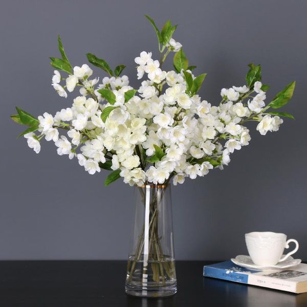 decorative flowers & wreaths artificial silk flower simulation peach blossom branch wedding family study office garden decor arrangement acc
decorative flowers & wreaths artificial silk flower simulation peach blossom branch wedding family study office garden decor arrangement acc