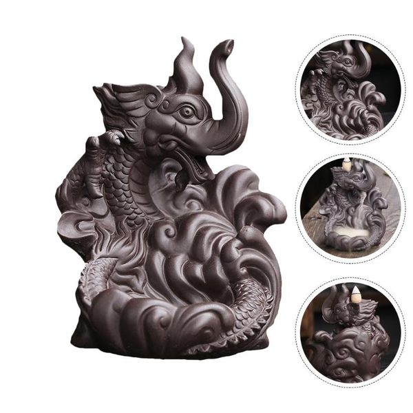 fragrance lamps 1pc elegant backflow purple sand censer dragon elephant aroma stove home decor
fragrance lamps 1pc elegant backflow purple sand censer dragon elephant aroma stove home decor