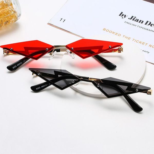 sunglasses fashion irregular frameless color personality street shoot sun glasses for female eyewear punk, White;black
sunglasses fashion irregular frameless color personality street shoot sun glasses for female eyewear punk, White;black