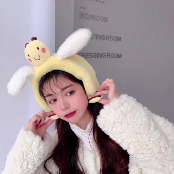 berets earmuffs warm female winter cute moving thickened and enlarged ear warmers korean version, Blue;gray
berets earmuffs warm female winter cute moving thickened and enlarged ear warmers korean version, Blue;gray