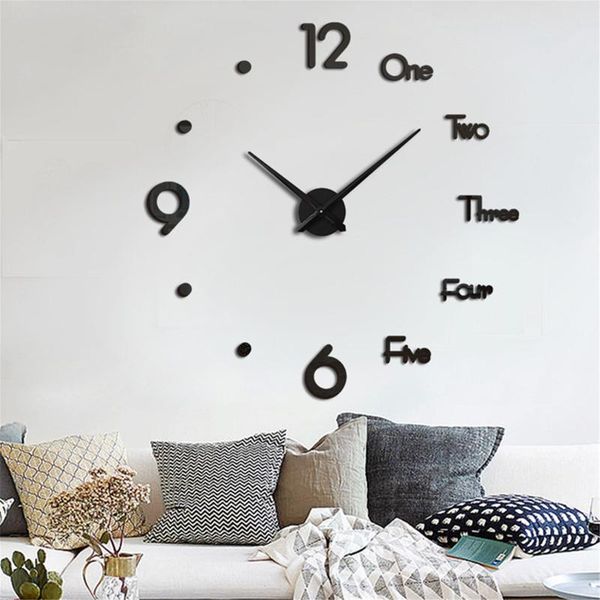 frameless diy wall mute clock 3d mirror surface sticker home office decor undefined decoration accessories clocks
frameless diy wall mute clock 3d mirror surface sticker home office decor undefined decoration accessories clocks