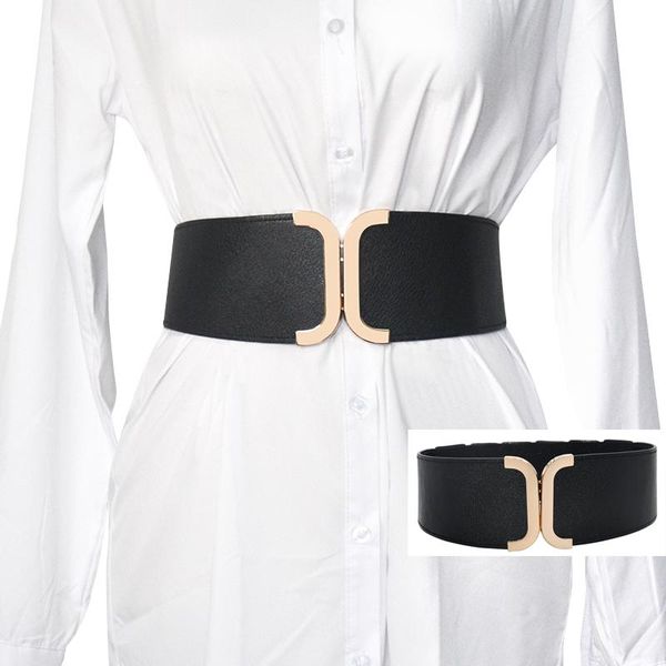 belts womens belt elastic stretch cinch lady cummerband corset high wais waistband for dress with golden c wrapped buckle, Black;brown
belts womens belt elastic stretch cinch lady cummerband corset high wais waistband for dress with golden c wrapped buckle, Black;brown