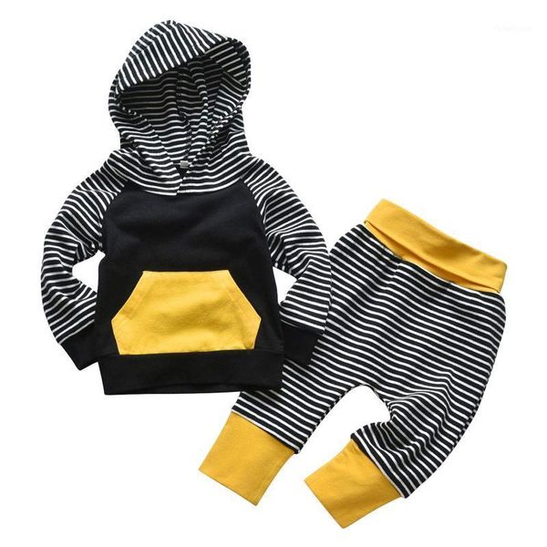 clothing sets hoodie striped sweatershirt trousers set for baby boy long-sleeved blouse sports1, White
clothing sets hoodie striped sweatershirt trousers set for baby boy long-sleeved blouse sports1, White