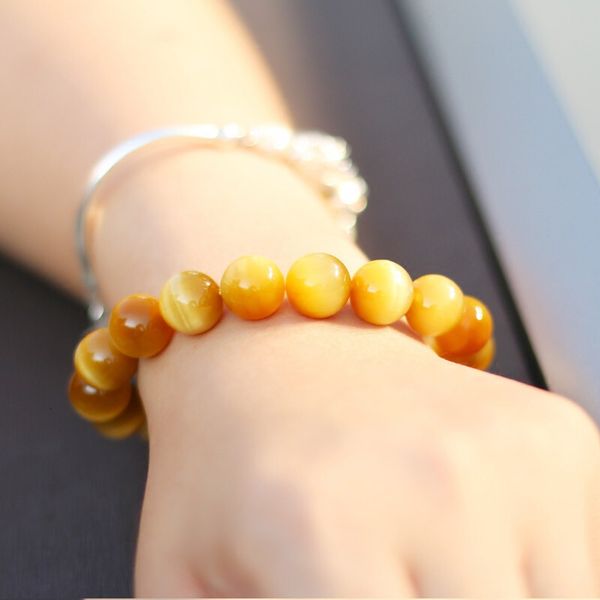 bracelet natural gold tiger eye stone 10-16mm men's and women's yellow, Golden;silver
bracelet natural gold tiger eye stone 10-16mm men's and women's yellow, Golden;silver