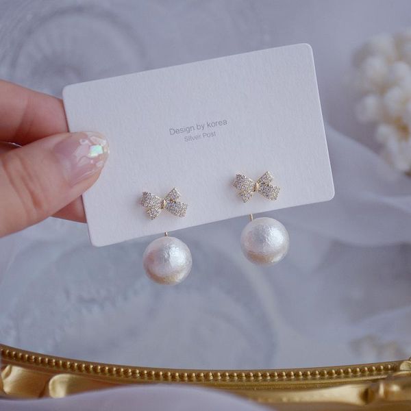 korea fashion exquisite zircon bow pearl earrings for women cute sweet bride wedding statement female jewelry gift stud, Golden;silver
korea fashion exquisite zircon bow pearl earrings for women cute sweet bride wedding statement female jewelry gift stud, Golden;silver