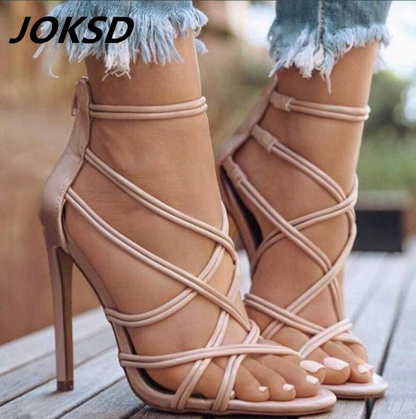 cross strap heels women sandals summer fish mouth shoes party dress big size 43 sandalia feminina l208, Black
cross strap heels women sandals summer fish mouth shoes party dress big size 43 sandalia feminina l208, Black