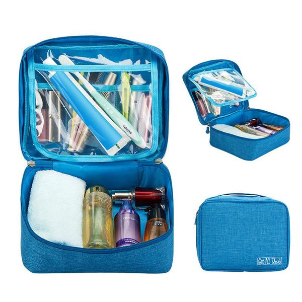 waterproof flap zipper travel cosmetic bag toiletries storage portable makeup organizer pack bags & cases
waterproof flap zipper travel cosmetic bag toiletries storage portable makeup organizer pack bags & cases