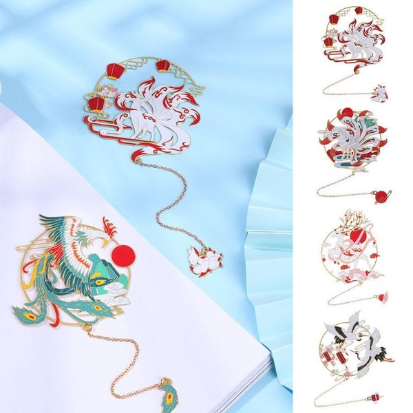 bookmark stationery metal retro pendant chinese style painted pagination mark book clip brass 
bookmark stationery metal retro pendant chinese style painted pagination mark book clip brass
