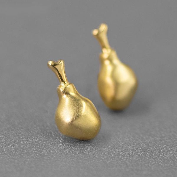 stud personality 925 sterling silver funny drumstick earrings for women men jewelry, Golden;silver
stud personality 925 sterling silver funny drumstick earrings for women men jewelry, Golden;silver