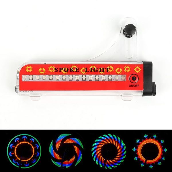 bike wheel light 16 led 32 patterns cycling spoke signal lamp warning lights waterproof ip55 bicycle accessories
bike wheel light 16 led 32 patterns cycling spoke signal lamp warning lights waterproof ip55 bicycle accessories