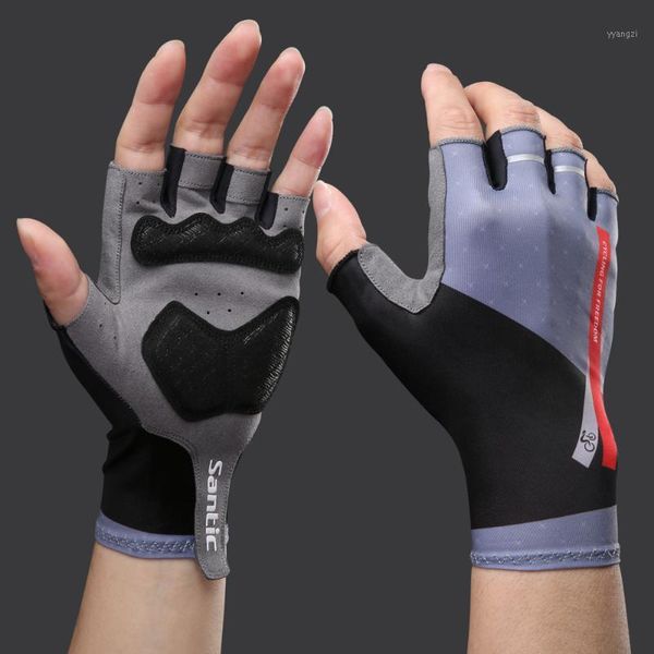 santic men cycling gloves road short-finger breathable non-slip bicycle half-finger reflective1, Black
santic men cycling gloves road short-finger breathable non-slip bicycle half-finger reflective1, Black