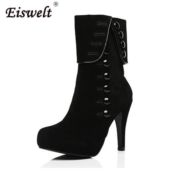 boots eiswelt fashion women high heels ankle casual ladies solid shoes autumn winter snow plush, Black
boots eiswelt fashion women high heels ankle casual ladies solid shoes autumn winter snow plush, Black